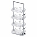 Softclose Larder with Undermount Rail