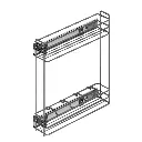 Bottle Holder with Side Telescopic Rail