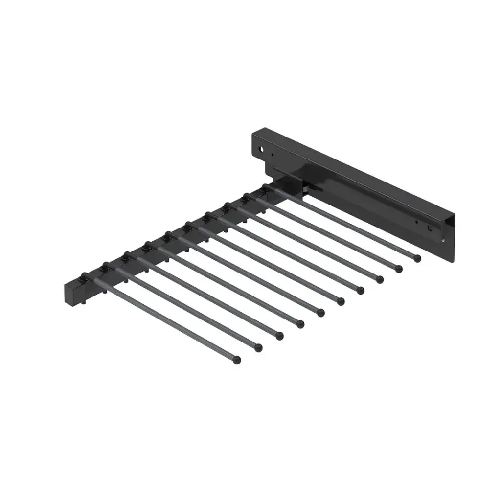 Trouser Rack with Rail