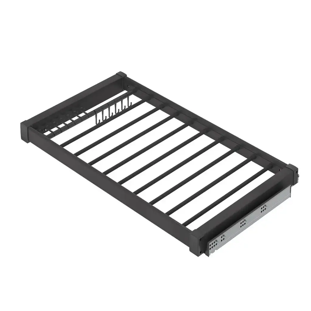 Undermount Rail Aluminium Trouser Rack