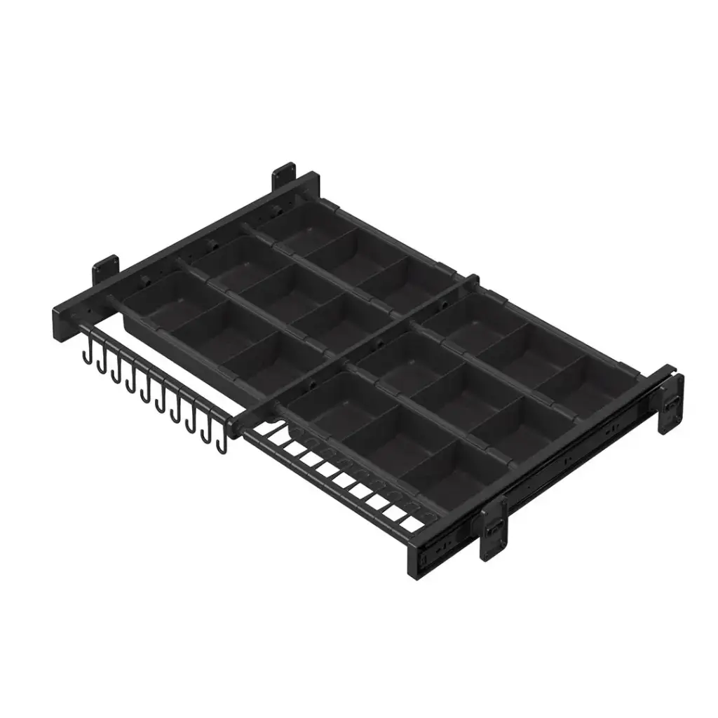 Plastic Cover Accessory with Telescopic Rail