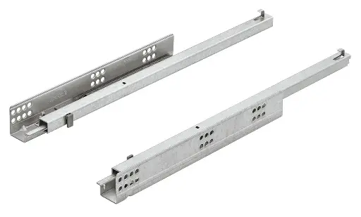 Concealed runners Hafele Matrix Runner single extension, pin installation