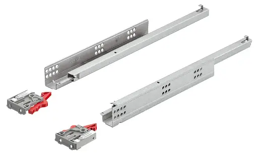 Concealed runners Hafele Matrix Runner single extension