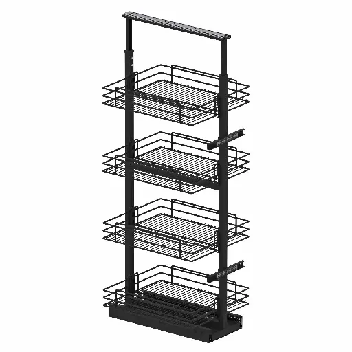 [S-1822-A] Softclose Larder with Undermount Rail