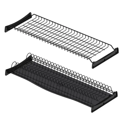 Plate - Glass Shelf Set with Tray